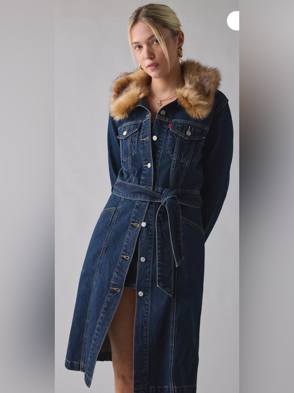 Levi’s | Mob Wife Belted Denim Jacket | XL | Excellent Condition!!